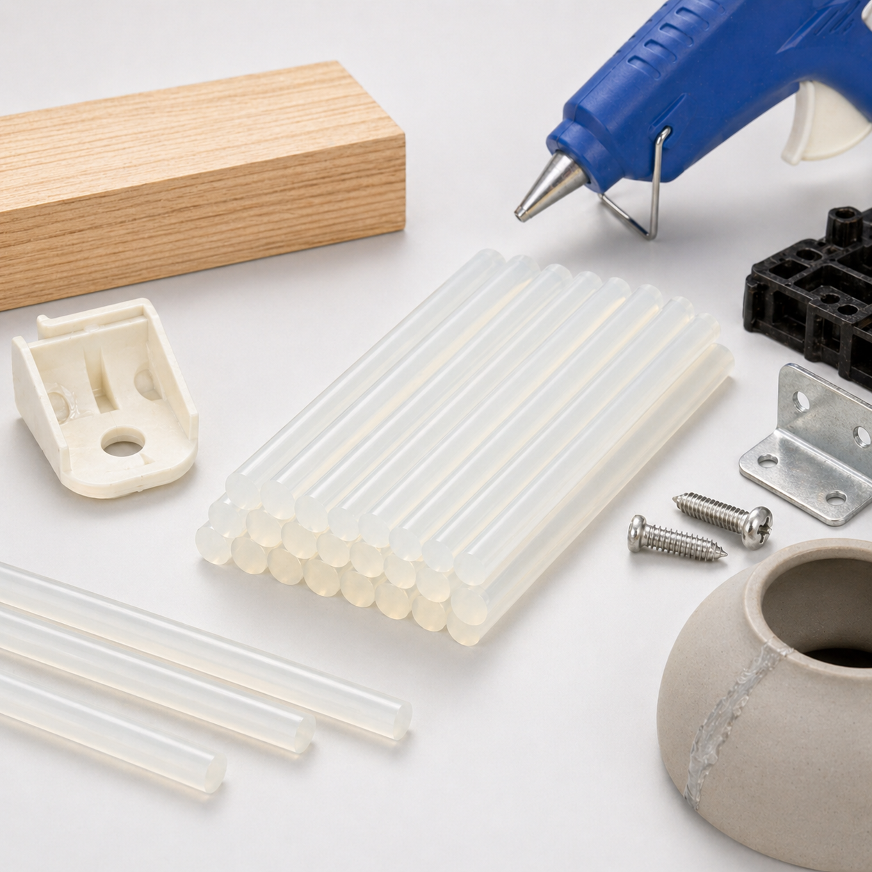 TN008 / TN008S Silicone Hot Melt Glue Stick
